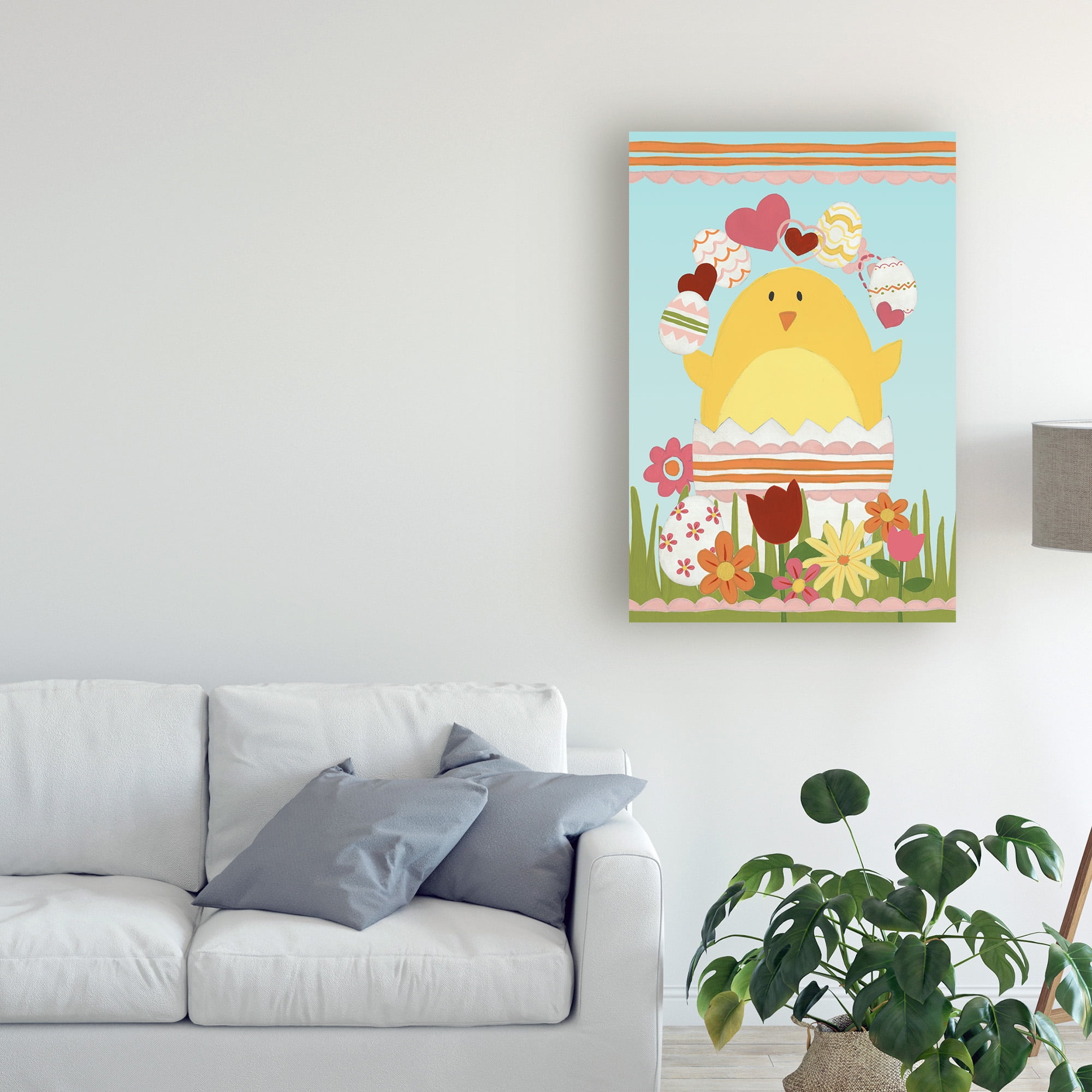 Trademark Fine Art 'Easter Sweeties I' Canvas Art by June Erica Vess