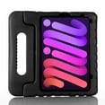 thumbnail image 6 of Feishell Kids-Friendly Case for Apple iPad mini (6th generation) Released 2021,Shockproof EVA Foam Cover Portable Handle Stand Child Proof Rugged Protective Case Cover,Black, 6 of 8