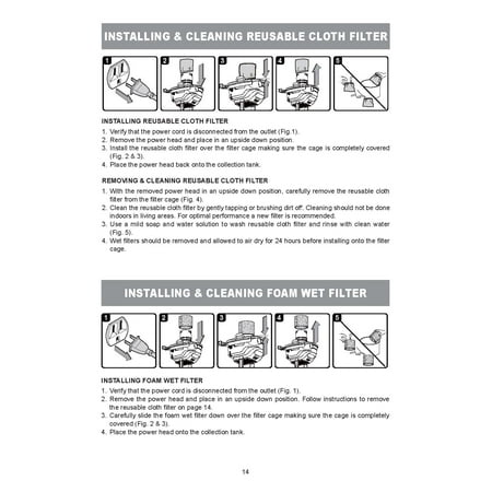 Hyper Tough 1.5 Gallon 2 Peak HP Poly Wet/Dry Vacuum, VH105 3502, New