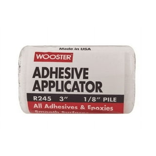  Wooster Brush R245-9 Adhesive Applicator Roller Cover, 1/8-Inch  Nap, 9-Inch : Tools & Home Improvement