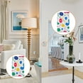 thumbnail image 4 of Yayeee Duplex Wall Plate 1-Gang 4.5"x2.7" Home Receptacle Light Switch Decorative Outlet Cover, Colorful Round, 4 of 7