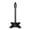 Black, variant on 1/4 Screw ABS Flexible 360 Degree Adjustable Indoor Outdoor Security Camera Bracket Rack For Ceiling Wall Installation