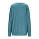thumbnail image 5 of Camisetas para mujer,Camisa de manga larga con bloques de color para mujer, blusa informal de cuello redondo, blusa de poliéster para uso diario, sopatenor, 5 of 8