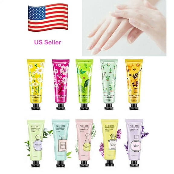 10 Pack 30g Assorted Hand Cream Set Moisturizing Gift Soft Repair Soothing