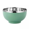 thumbnail image 1 of 6xRamen Bowl Irrompible Contenedor De Comida Tazón Para Servir Para Fiesta Restaurante Arroz Verde, 1 of 7