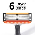 thumbnail image 6 of Golikin Men's Razor Blade Replacement Set With Free Handle - Ultra Sharp Stainless Steel Blades For Smooth Shaving, Ultra Sharp Stainless Steel Blades, For Face Head Body Shaving (48 PCS), 6 of 6