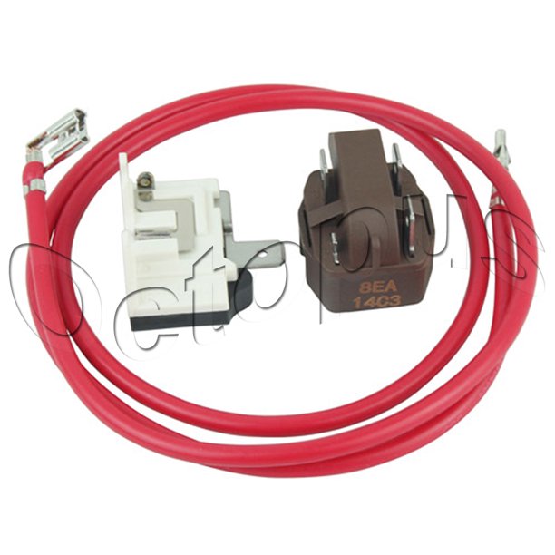 4387535 Refrigerator Relay and Overload Fits Whirlpool Kenmore
