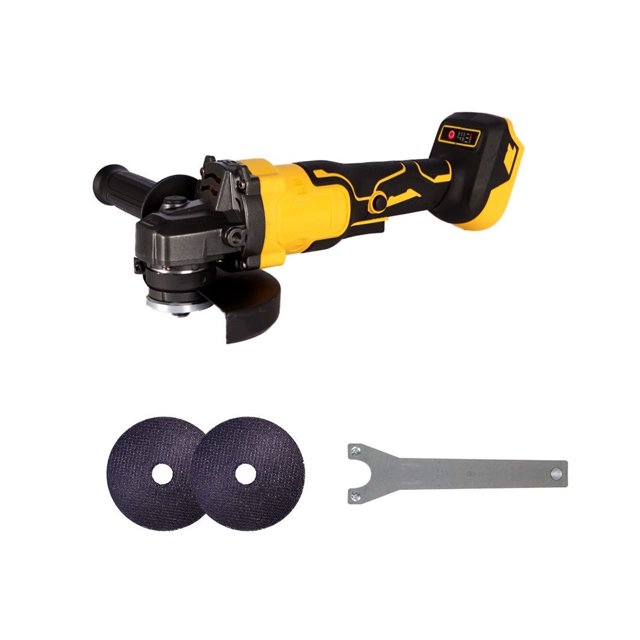 125MM 18V Brushless Electric Angle Grinder Battery Grinder Rechargeable Battery Sander Power Tools ,Wide Use