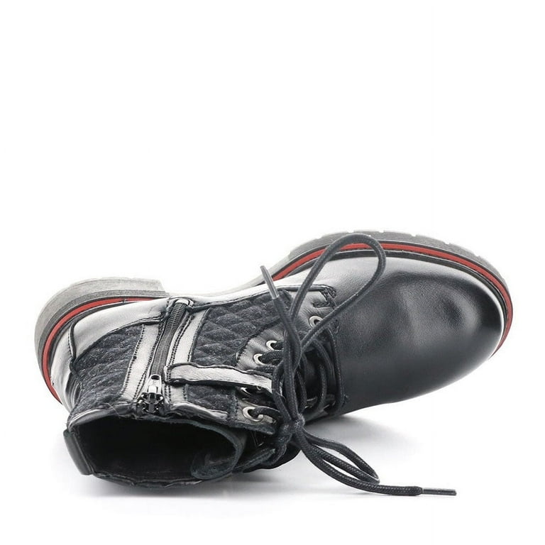 Zign top combat boots