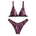 thumbnail image 1 of Conjunto de bikini para mujer Traje de baño de dos piezas elástico transpirable de moda Traje de baño para mujer Colorido M, 1 of 6