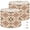 Color 1, variant on Drum Lampshades western Norway summer red Norwegian house 13"x13"x10" Light Shade for Table Lamps Floor Lamp Shades Replacement Assembly Required