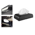 thumbnail image 1 of Auto PU cuero papel toalla caja tejido caja papel almacenamiento para oficina en Cola caso de tejido de coche, 1 of 8