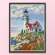 thumbnail image 3 of Hilo de bordar Full Eco-cotton 11CT Impreso Faro Punto de Cruz (5343), 3 of 9