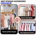 thumbnail image 3 of GVTECH Ganchos de terciopelo para ni&ntilde;os,[50 unidades] perchas de tela para ni&ntilde;os y ni&ntilde;os peque&ntilde;os duraderas para armario, ganchos antideslizantes de 360&amp, 3 of 6