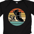 thumbnail image 4 of Inktastic 5k Race Running Retro Sunset Runner Boys or Girls Long Sleeve Baby Bodysuit, 4 of 5
