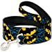 thumbnail image 3 of Dog Leash Bat Signals Stacked Close Up Blue Black Yellow 6 Feet Long 1.5 Inch Wide, 3 of 6