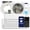 White & 5 Zone 42000 BTU 9+9+9+12+12, variant on DELLA 42K BTU 5 Zone (5x9K) Mini Split Air Conditioner, Soft Airflow, Energy Star, 22 SEER2 230V, Up to 2000 Sq.Ft, Smart WiFi Alexa, Multi Zone Heat Pump Ductless Inverter AC, 16ft Kits
