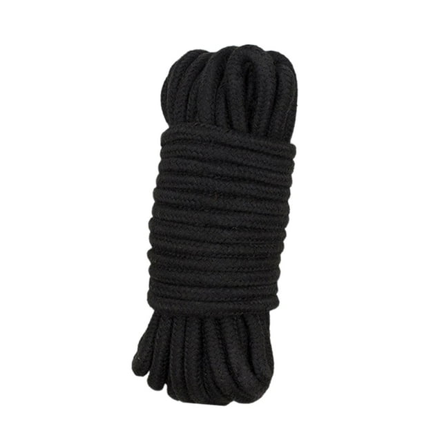 Almencla Corde à Linge de Camping Corde de Fixation Paracorde pour Randonnée Jardinage Arrière-Cour 5m Noir