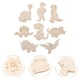 thumbnail image 4 of 8 piezas de chips para manualidades para niños, etiquetas de dinosaurios de madera, Grafiti de manualidades, rebanadas de madera para manualidades, suministros para manualidades de madera, r, 4 of 5