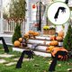 thumbnail image 1 of pstuiky Estaca de mano espeluznante de acrílico para decoración de Halloween al aire libre estaca de mano de esqueleto de cementerio decoración de patio estaca de miedo, 1 of 6