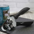 thumbnail image 7 of EDHITNR Multifunctional Stainless Steel Can Opener, Powerful Household Manual Can Opener Tool, Easy Grip Ergonomic Handles for Effortless Opening Easy Cleaning, Black, 7 of 7