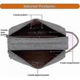 thumbnail image 3 of Men's Wash Cosmetic Bag Large Capacity Travel Waterproof Nylon Portable Makeup Cases, 3 of 3