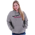 thumbnail image 3 of Fight Against Breast Cancer Awareness Women Plus Size Graphic Pullover Hoodie Brisco Brands 5X, 3 of 3