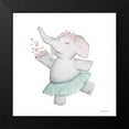 thumbnail image 2 of Nieman, Rachel 15x15 Black Modern Framed Museum Art Print Titled - Elephant Ballerina, 2 of 5