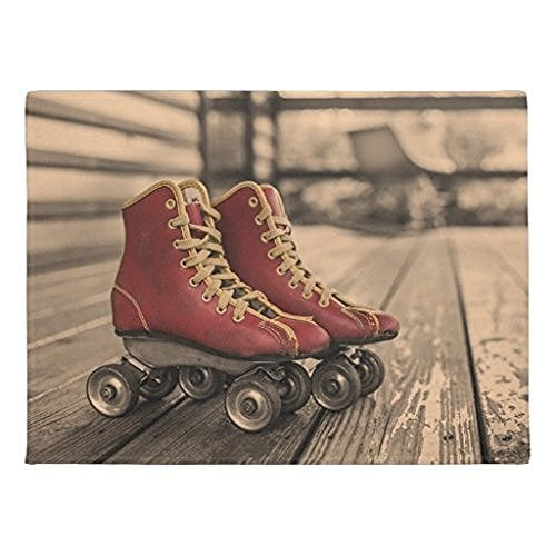 WinHome Roller Skates Pair Doormat Floor Mats Rugs Outdoors/Indoor