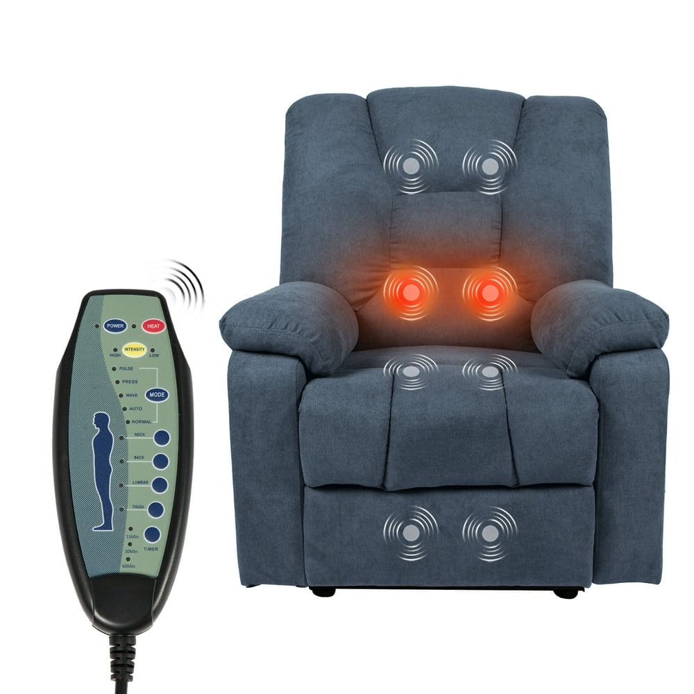 Danrelax Power Lift Microfiber Electric Recliner Chair, Heated