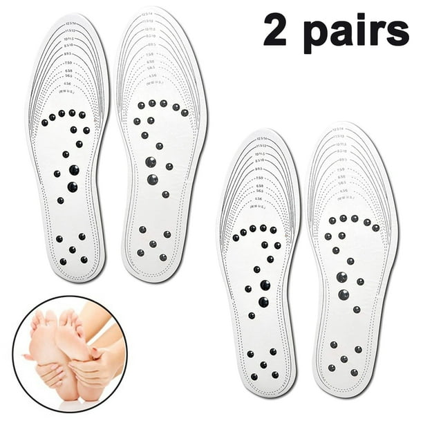 Magnetic reflexology shop insoles