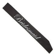 Ella Celebration Bridesmaid Sash, Bridal Party for Bachelorette and Bride to Be Sashes, Accessories (Bridesmaid, Set of 1)