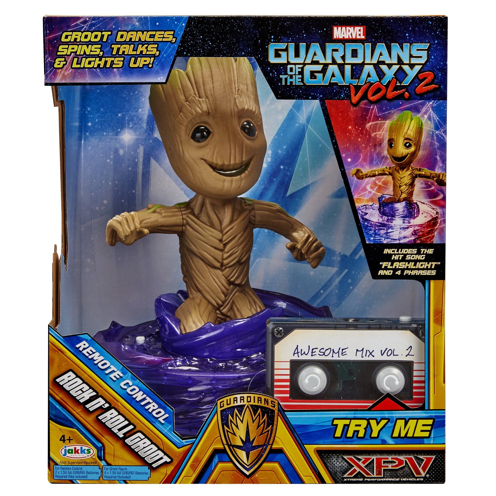 2 GROOT ROCKET Plush Dolls Toys 4 Styles New Marvel Guardians of the Galaxy Vol