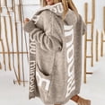thumbnail image 2 of IROINID Veste Anorak pour Femmes à Manches Longues avec Imprimé, Veste Ample avec Poche Zippée, 2 of 6