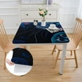thumbnail image 2 of Acheng Jellyfish Bioluminescence Square Tablecloth Waterproof 100% Polyester Fiber 46*46, 2 of 8