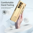 thumbnail image 7 of Swarich for Galaxy Z Fold 7 (2025 Release) Protective Kickstand Case, Built-in Tempered Glass Screen Protector/Hinge Cover/Camera Cover, Compatible with MagSafe, Shockproof Lightweight Case, Gold, 7 of 7