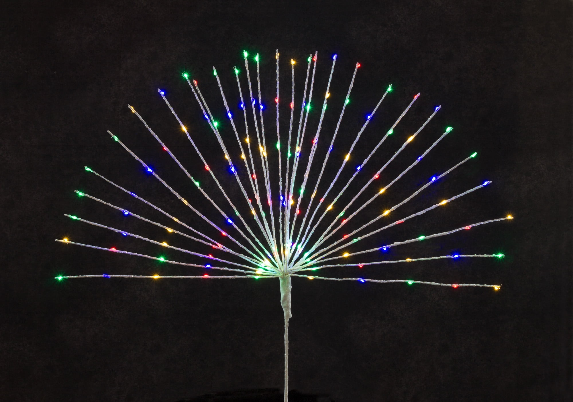 LED Starburst Tree Topper 30"W x 31"H 150 Lights UL Plug (Set of 2