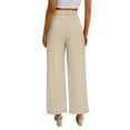 thumbnail image 3 of Pantalones casuales para mujer, pantalones de pierna ancha para mujer, pantalones holgados, pantalones de pierna ancha, diseño a prueba de futuro, 3 of 5