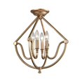 thumbnail image 1 of ELK Lighting 12841/4 Stanton 4 Light Semi Flush In Matte Gold, 1 of 1