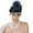 Dark Blue, variant on Pillbox Fascinators Hats for Women Church Tea Party Satin Headband Derby Wedding Cocktail Hats with Veil