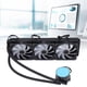 thumbnail image 1 of De Refrigeración Líquida Para Computadora, Ventilador De Radiador De CPU Con Iluminación Uniforme Y Eficiente, Versátil Y De Bajo Ruido Integrado Con Luces RGB, 1 of 7