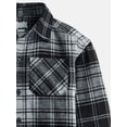 thumbnail image 2 of Wonder Nation Boys' Flannel Shirt with Long Sleeves, Sizes 4-18 & Husky, 2 of 3