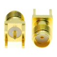thumbnail image 3 of SMA Female Jack Straight PCB Mount RF Connectors 1/5/10 Pieces, 3 of 4