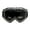 Gray, variant on Rhinestones Decorated Eyewears Eye Catching Styles Goggles Comfortable Glasses for Music Lover and Outdoor Cyclists