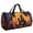 Light Blue, variant on Unisex Halloween Haunted House Quilted Weekender Bag, Large Spooky Town Duffle Bag with Soft Handles, Lightweight Carry-on Luggage for Gym Yoga Weekend Travel