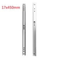 thumbnail image 2 of DPTALR Drawer Runners Groove Ball Bearing 17mm All Sizes, 2 of 2