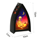 thumbnail image 2 of Luz De Noche De Halloween, Decoración De Mesa De Halloween De Bruja Esqueleto De Calabaza - Fiestas De Halloween, 2 of 5