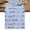 Blue, variant on Cute Birds Table Runner 36 Inches, Funny Snowflake Wire Sparrow Bed Runner Dresser Scarves Tabletop for Indoor Outdoor Parties/Ceremony/Banquet, 13"x 36"