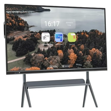 BELNET 86 Inch Smart Board 4K UHD with Dual System Multi-Touch for Office & Living Room Home Theater​(Include Wall Mount)
