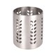 thumbnail image 3 of Soporte de cuchara de acero inoxidable decorativo hecho a mano soporte de almacenamiento de cuchillo o esparcidor de Metal con uso hecho a mano oso de fresa  Juguete, 3 of 6